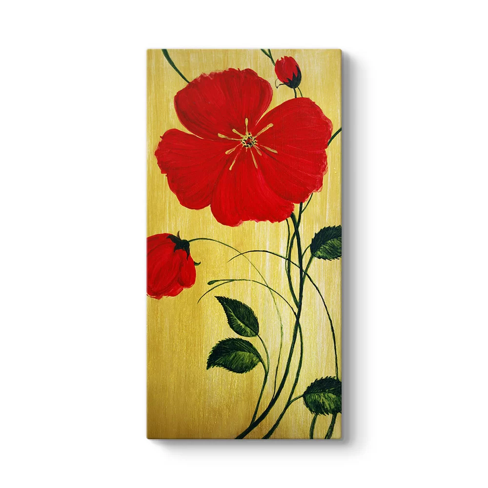 Red Flower Tablosu - Model 7